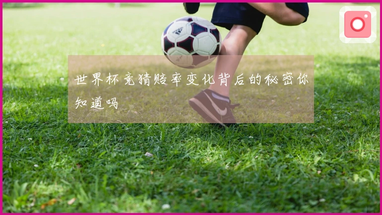 世界杯竞猜赔率变化背后的秘密你知道吗